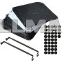 Шафа гардероб пластикова Storage Cube Cabinet МР 312-62А